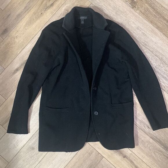 J. Crew Sophie open front sweater blazer black - Picture 2 of 2